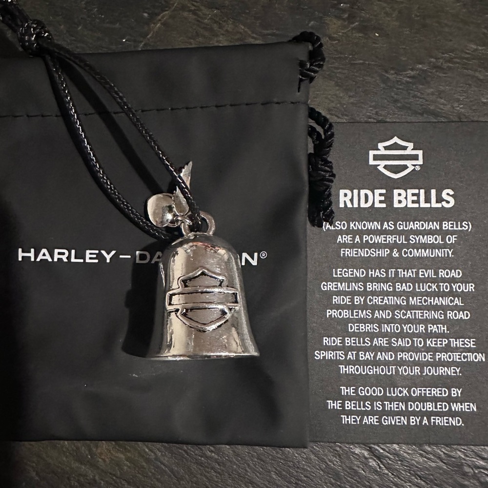 Harley-Davidson Black and Silver Ride Bell
